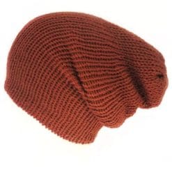 rust beanie hat, Unisex, Handmade in Edinburgh Scotland – Lelsloom