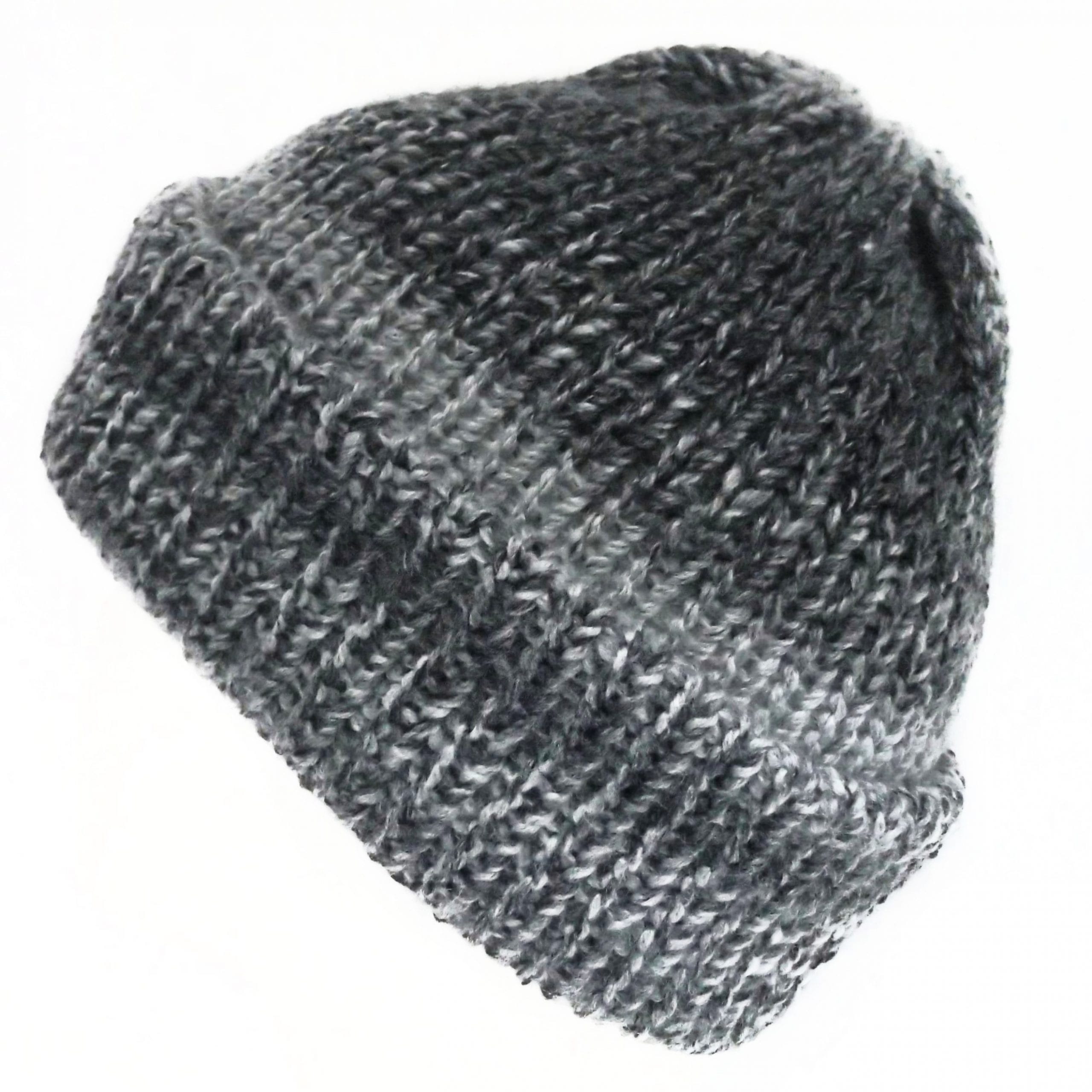 charcoal fisherman beanie unisex, Handmade in Edinburgh Scotland – Lelsloom